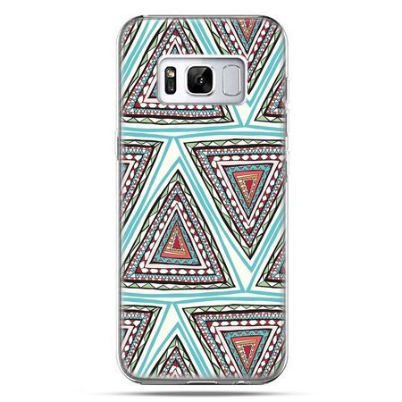 Etui na telefon Samsung Galaxy S8 - Azteckie trójkąty
