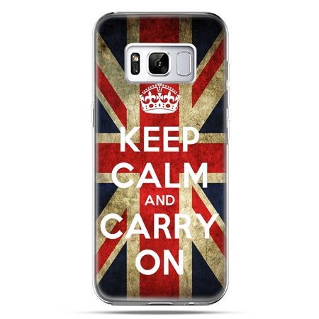 Etui na telefon Samsung Galaxy S8 - Keep calm and carry on