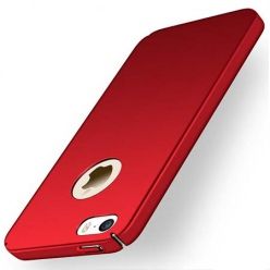 Etui na telefon iPhone 5 / 5s - Slim MattE - Czerwony. Matowe