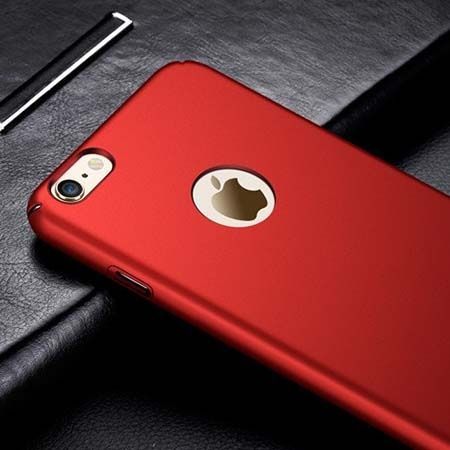 Etui na telefon iPhone 6 / 6s  Slim MattE - czerwony.