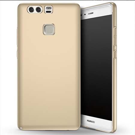 Etui na telefon Huawei P9 Slim MattE - złoty.