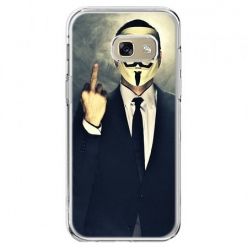 Etui na telefon Galaxy A5 2017 - Anonimus Fuck You