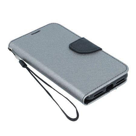Etui na Galaxy S8 Plus Fancy Wallet - srebrny.