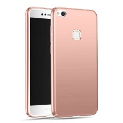 Etui na telefon Huawei P10 Lite - Slim MattE - Różowy.