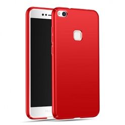 Etui na telefon Huawei P10 Lite - Slim MattE - Czerwony.