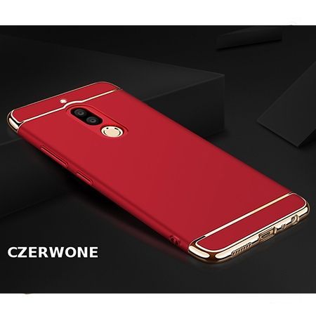 Etui na telefon Huawei Mate 10 Lite - Slim MattE Platynowane - Czerwony.
