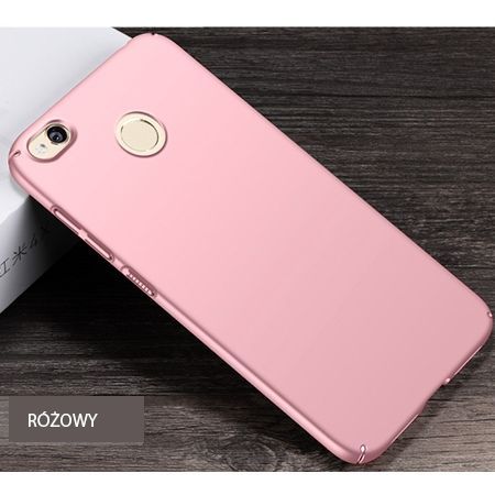 Etui na telefon Xiaomi Redmi 4X - Slim MattE - Różowy.