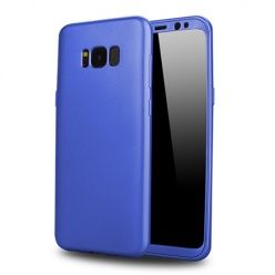 Etui na telefon Samsung Galaxy S8 - Slim MattE 360 - Niebieski.