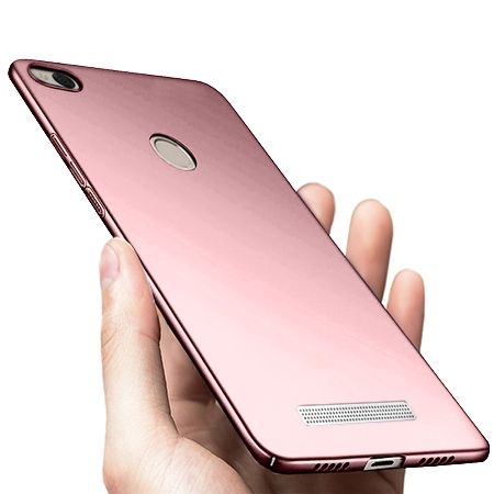 Etui na telefon Xiaomi Redmi 4A - Slim MattE - Różowy.