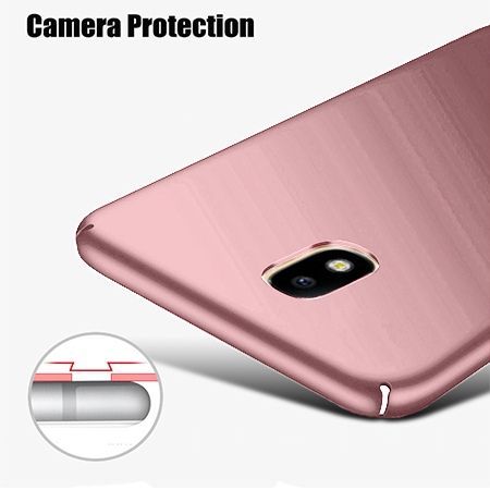 Etui na telefon Samsung Galaxy J7 2017 -  Slim MattE - Różowy.
