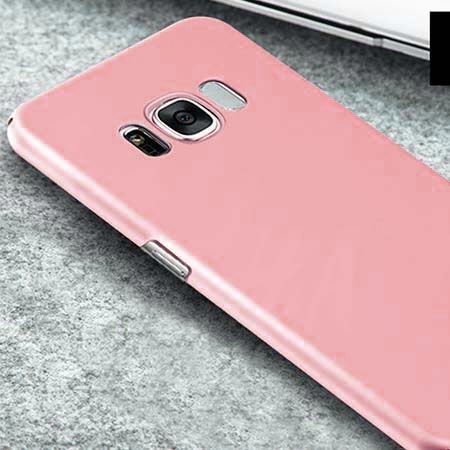 Etui na telefon Samsung Galaxy S8 - Slim MattE - Różowy.