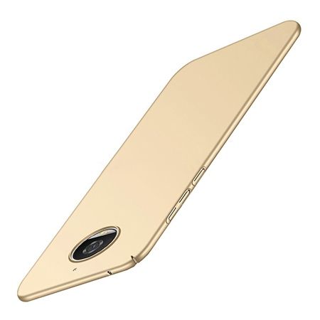Etui na telefon Motorola Moto G5s - Slim MattE - Złoty.