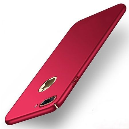 Etui na telefon iPhone 8 Plus - Slim MattE - Czerwony.