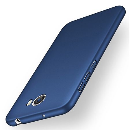Etui na telefon Huawei Y6 II Compact - Slim MattE - Granatowy.