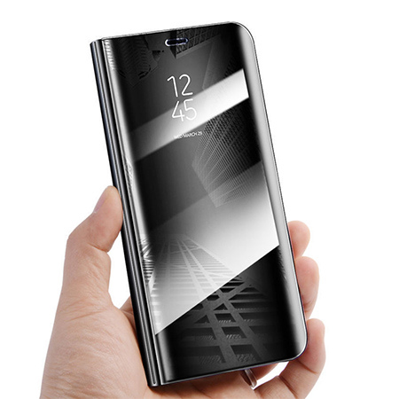 Etui na Huawei P20 Pro - Flip Clear View z klapką - Czarny.