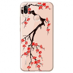 Etui na Huawei P20 Lite - Krzew kwitnącej wiśni