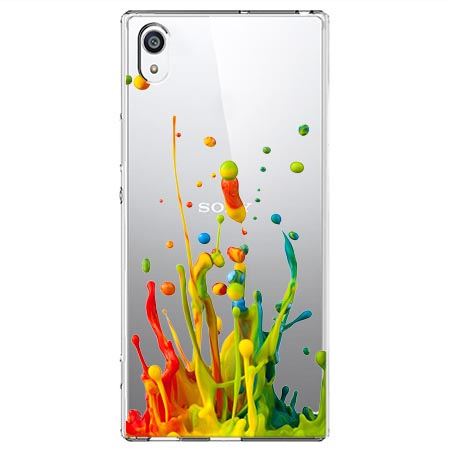 Etui na Sony Xperia XA1 - Kolorowy splash.