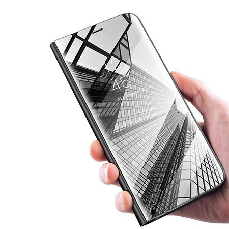 Etui na Samsung Galaxy S9 - Flip Clear View z klapką - Czarny.