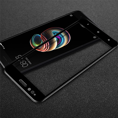 Xiaomi Mi A1 hartowane szkło 5D Full Glue - Czarny.