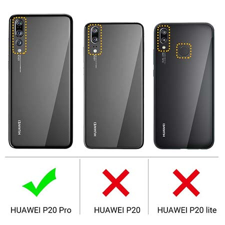 Etui na Huawei P20 Pro - Tęczowy przeplataniec.