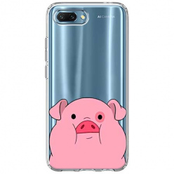 Etui na Huawei Honor 10 - Słodka różowa świnka.