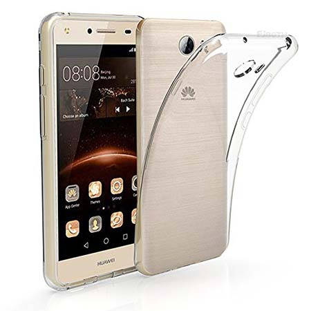 Etui na Huawei Y6 II Compact - Złota czterolistna koniczyna.