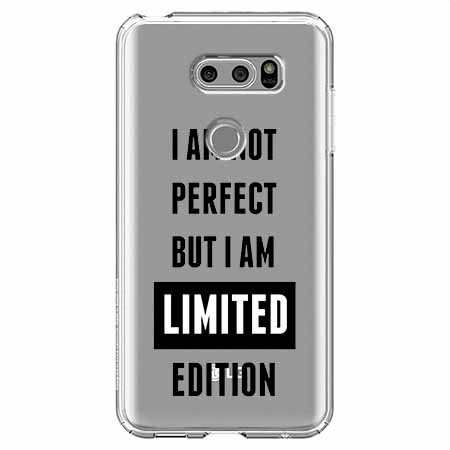 Etui na LG V30 - I Am not perfect…