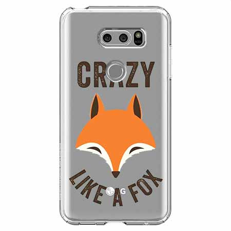 Etui na LG V30 - Crazy like a fox.