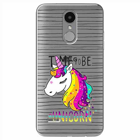 Etui na LG K8 2017 - Time to be unicorn - Jednorożec.