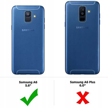 Etui na Samsung Galaxy A6 2018 - Polne stokrotki nocą.