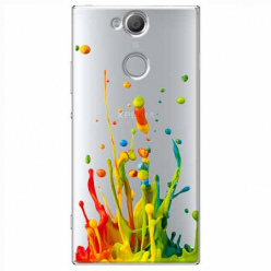 Etui na Sony Xperia XA2 - Kolorowy splash.