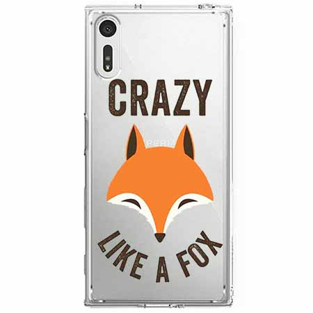 Etui na Sony Xperia XZ - Crazy like a fox.