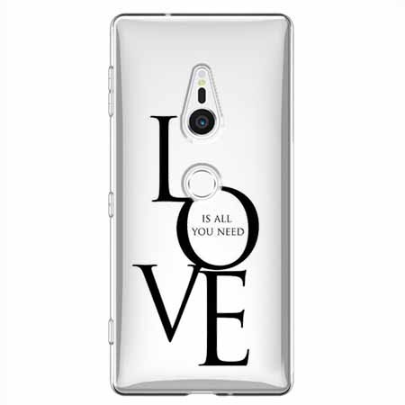 Etui na Sony Xperia XZ2 - All you need is LOVE.