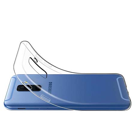 Etui na Samsung Galaxy A6 Plus 2018 - Tęczowy przeplataniec.