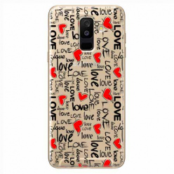 Etui na Samsung Galaxy A6 Plus 2018 - Love, love, love…