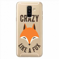 Etui na Samsung Galaxy A6 Plus 2018 - Crazy like a fox.