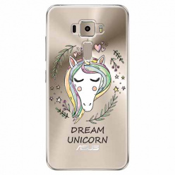 Etui na Zenfone 3 - Dream unicorn - Jednorożec.