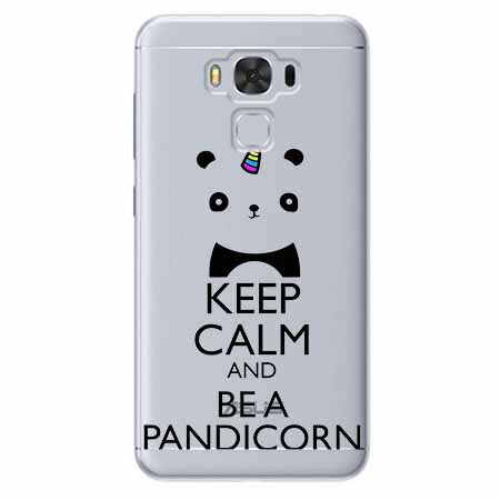 Etui na Zenfone 3 Max - Keep Calm… Pandicorn.
