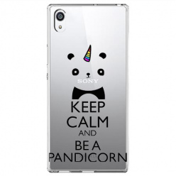 Etui na Sony Xperia E5 - Keep Calm… Pandicorn.