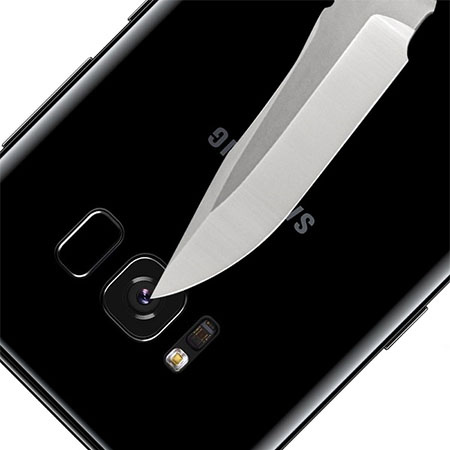 Hartowane szkło na aparat, kamerę z tyłu telefonu Samsung Galaxy S8