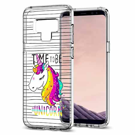 Etui na Samsung Galaxy Note 9 - Time to be unicorn - Jednorożec.