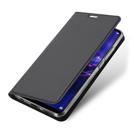 Etui na Huawei Mate 20 Lite - magnet pro skin - Czarny.