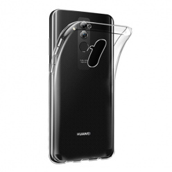 Etui na Huawei Mate 20 Lite -  silikonowe crystal case - bezbarwne.