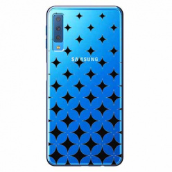 Etui na Samsung Galaxy A7 2018 - Diamentowy gradient.