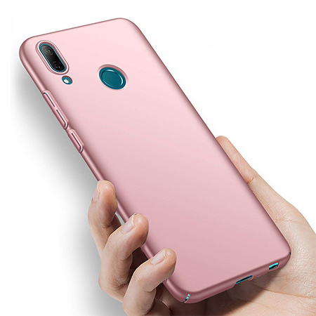 Etui na telefon Huawei P Smart 2019 - Slim MattE - Różowy.