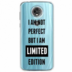 Etui na Motorola E5 Plus - I Am not perfect…