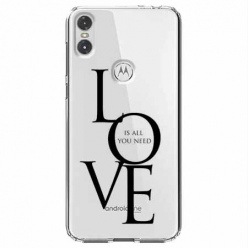 Etui na Motorola One - All you need is LOVE.
