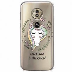 Etui na Motorola G6 Play - Dream unicorn - Jednorożec.