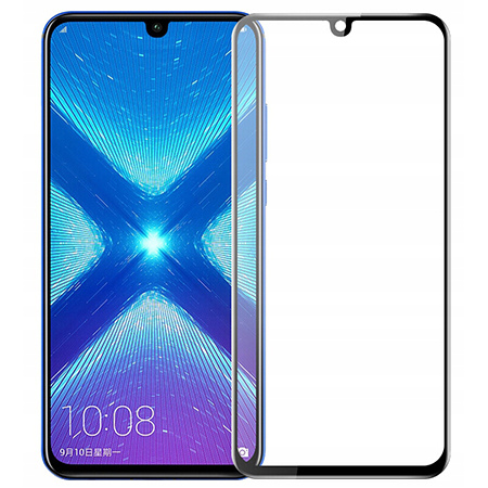 Huawei Y7 2019 hartowane szkło 5D Full Glue - Czarny