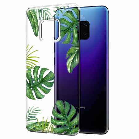 Etui na Huawei Mate 20 Pro - Zielone liście palmowca